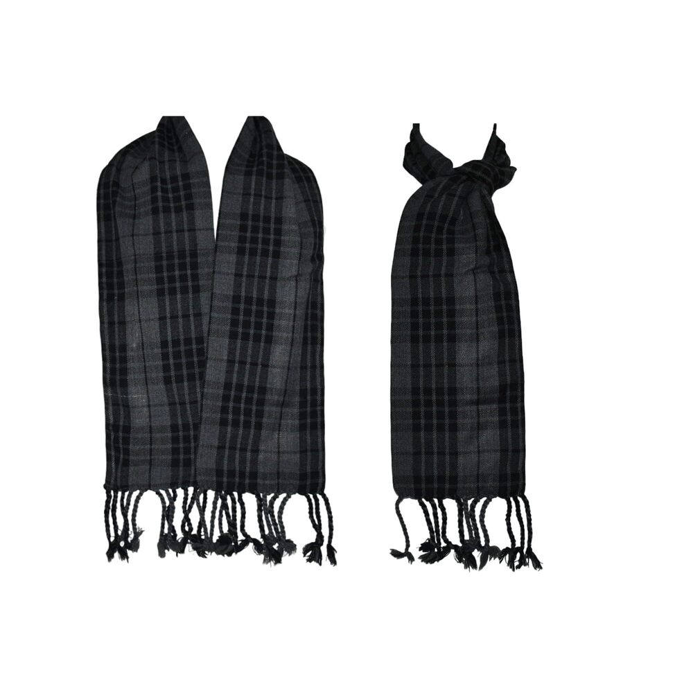 4971 Scottish Tartan Acrylic Wool Muffler/scarf | Soft & Warm Winter